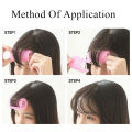 Bangs Curler Lazy Self-adhesive Bangs Roller Heatless Curling Rod Hair Fluffy Curling Clips Hair Styling Tools For Women. 