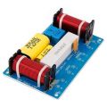 2Pcs 120W Speaker Crossover 3 Way Audio Frequency Divider Loudspeaker WEAH-338 3 Unit Crossover Filters for Speakers Audio Frequency Divider.