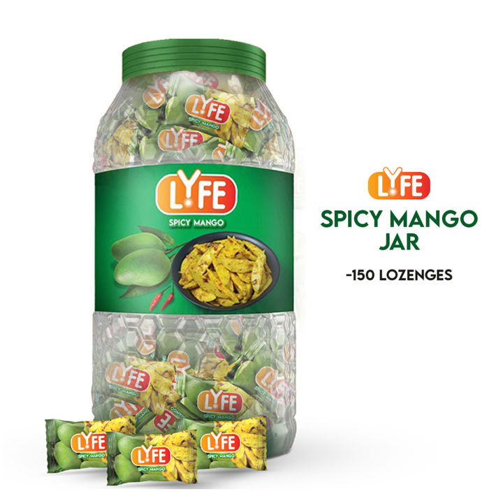 LYFE Spicy mango - Jar (150 pcs)