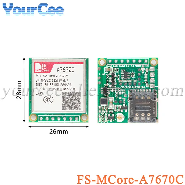 A7670 Module A7670C 4G Module CAT.1 Core Development Board Full Netcom With 2G LTE ...