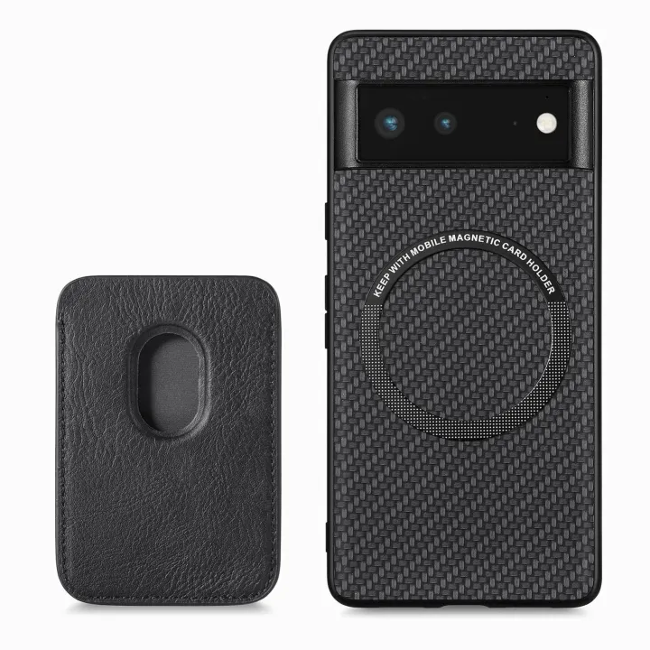 For%20Google%20Pixel%206/pixel%207/pixel%207%20pro%20Carbon%20Fiber%20Leather%20Card%20Magsafe%20Phone%20Case%20-%20Image%203