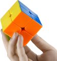 Original MoYu 2X2X2 Magic Rubik's Cube Stickerless High Speed for All. 