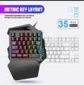 Mixpro/SE 4 IN 1 Mobile Game Keyboard and Mouse Gaming Combo Pack for PUBG, Free Fire. 