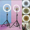 12 'Ring Lite Photo Studio Camera, Video Lamp with Tripod for Smartphone - Ring Light - Ring Light.