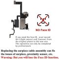 Ear Speaker With Microphone Flex Cable Replacement For iPhone X XR XS 11 12 Mini Pro Max + Screen Waterproof Tape. 