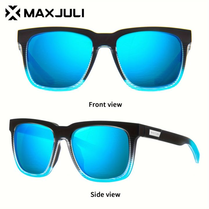 WISTON Polarized Sunglasses - XXL Oversized UV400 Protection Glasses for Men and Women - Ideal for Driving, Fishing, Running, and American Football Spectators