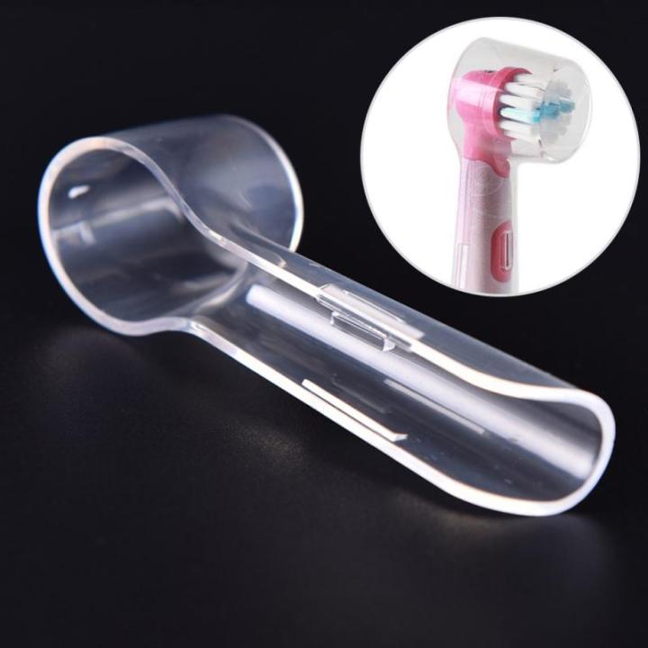 4Pcs Travel Electric Toothbrush Cover Toothbrush Head Transparent Protective Cover Case Cap Suit Oral Toothbrush Cover