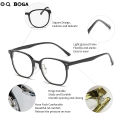 OQ BOGA 5 Colors Unisex Anti Blue Fashion Computer Glasses Women Men Screen Radiation Eye Protection Square Frame Eyewear. 