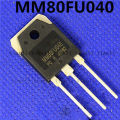 MM80FU040 80FU040 80040 80U040 DIODE MOSFET Transistor 80A 400V TO-3P 3 Pin Leads Fast Recovery Diode Switching Power Supply Transistor MOSFET. 