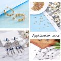 100pcs 4.5x6mm Gold Stainless Steel Butterfly Earring Safety Back Stopper for Stud Hypoallergenic Jewelry Making Finding Supply. 