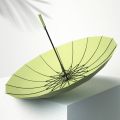 Creative retro umbrella - Premium Quality Exclusive Design 16 Bone Automatic Open Umbrella - straight rod, anti-storm, business class, double -handed long -handled and stylish. 