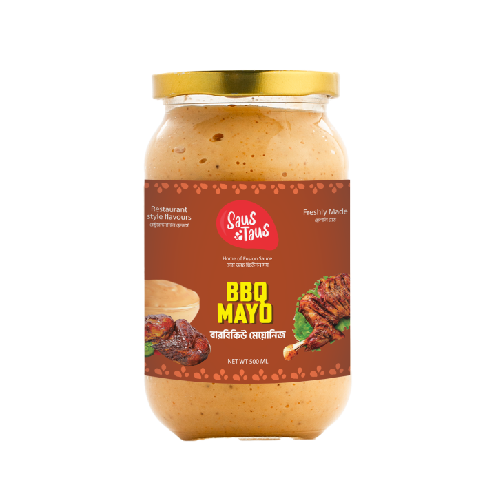BBQ MAYONNAISE 500 ML 1 Piece | SAUS TAUS