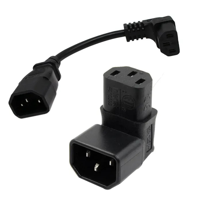 IEC%20Male%20C14%20to%20Up%20Right%20Angled%2090%20Degree%20IEC%20Female%20C13%20Power%20Extension%20Adapter%20with%2018cm%20IEC%20320%2090%20Degree%20C13%203%20Pin%20Female%20to%20C14%203%20Pin%20Male%20PDU%20Power%20Supply%20Extension%20Cord%20-%20Image%203