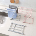 Free Standing Towel Rack Holder, Dishcloth Hanger, Hand Towel Stand, Kitchen Rag Drying Stand Folding Rack Kitchen Storage.