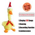 Halloween Lovely Dancing Duck Talking Toy USB Charging Sound Record Repeat Doll Kawaii Duck Kids Education Toys Gift Birthday PresentDolls Accessories. 