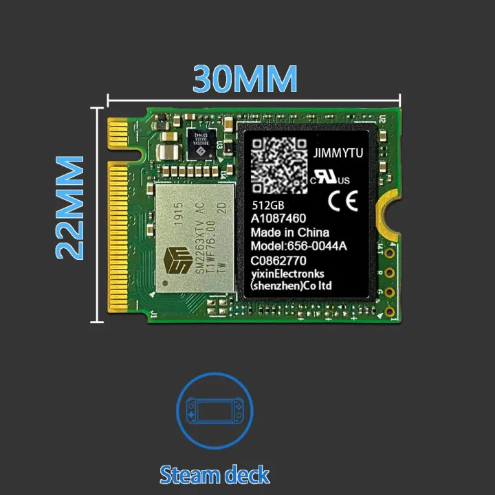 SSD%202230%20Steam%20Deck%20Nvme%20M2%201tb%20512gb%20256gb%20Compatible%20With%20Console%20Steam%20Deck%20Pcie3x4%20High%20Capacity%20Used%20In%20Compact%20Devices%20-%20Image%206