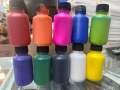 ACRAMIN Ready Colours for Fabric Painting (10 colour set).
