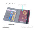 Indispensable -Premium Quality - 1 Pc Multi-Function Leather Passport Cover Credit Cards Holder Travel Cover Case - Couture - High-end- Innovative. 
