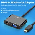 Ugreen HDMI to HDMI VGA Adapter HDMI to VGA HDMI Converter.