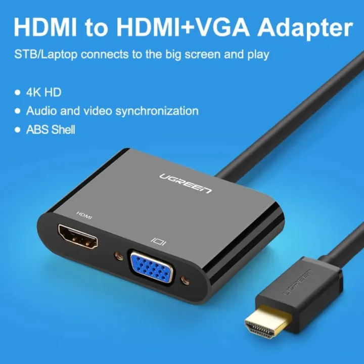 Ugreen%20%20HDMI%20to%20HDMI%20VGA%20Adapter%20HDMI%20to%20VGA%20HDMI%20Converter%20-%20Image%205