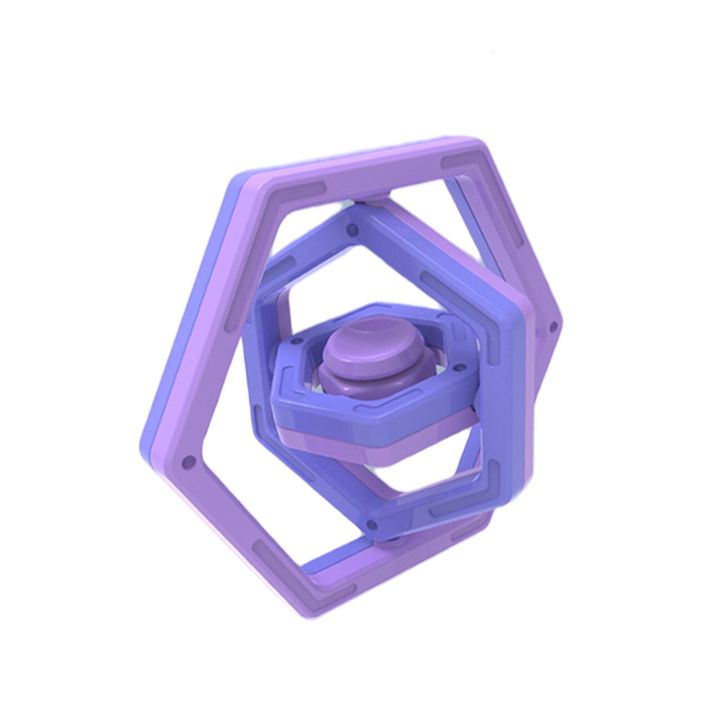 Infinite Flip Fidget Spinner Creative Multi Funny Antistress Spinning Fingertip Decompression Gyro Fidget Toys For ADHD Autism