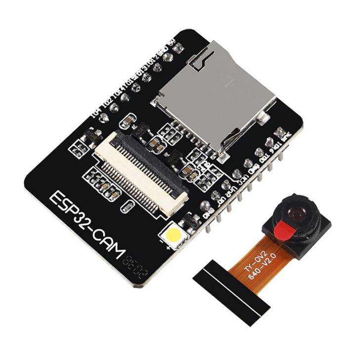 ESP32-CAM Camera Module ESP32 CAM WiFi Bluetooth Development Board with OV2640 Camera Compatible with Ar-duino Raspberry Pi