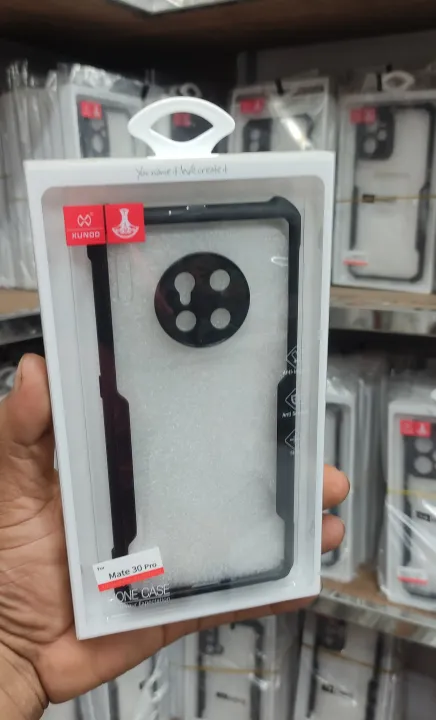 Xundd%20Case%20For%20Huawei%20Mate%2030%20Pro%20Black%20Bumper%20Case%20Airbags%20Shockproof%20Protective%20Transparent%20Back%20Cover%20-%20Image%202