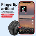 2024 Bluetooth Tiktok Remote Control Ring Gadget Flipping Selfie Fingertip Controller Give Likes 4 Buttons 10m for IPhone Xiaomi. 