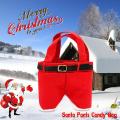 Decor Living  Christmas Santa Pants Candy Gift Bags Sweet Sack Holder Stocking Filler  Bag. 