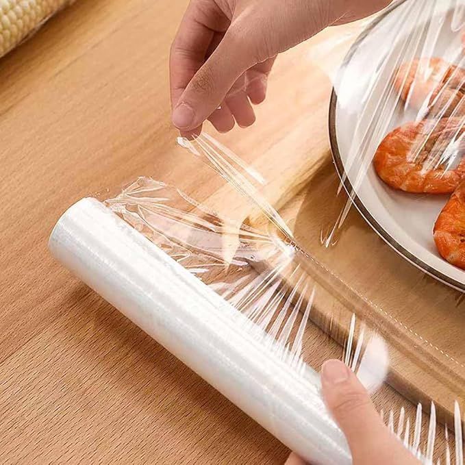 Fresher%20Plastic%20Stretch%20Wrap%20Clear%20Cling%20Food%20Grade%20PE%20Vinyl%20Film%20Plastic%20Wrapping%20Paper%20Roll%2060%20meter%20Ideal%20food%20Wrapping%20paper%20for%20Keeping%20Food%20Fresh%20-%20Image%203