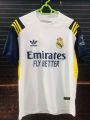 Real Madrid FC Jersey - Player Edition Jersey - Real Madrid FC RMA Football Club - Home/Away Kit - Special Fans Version Jersey Club Jersey 202425 - Thai Fabrics - Short Sleeve - New Football Jersey - UEFA Champions League 2024 Design - Premium. 