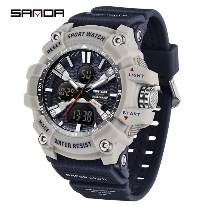 SANDA%20Three%20Screen%20Multifunctional%20Timing%20Watch%20Outdoor%20Waterproof%20Night%20Light%20Men's%20Watch%20SD3366-6%20-%20Image%2010