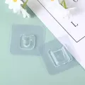 10Pair Double Sided Wall Adhesive Hook Socket Holder.