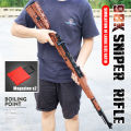 WW2 Creative AWM Rifle Barrett AKM Building Blocks, M24 Military s Series Modle Set Boy s Birthday Gifts KankongAgu.