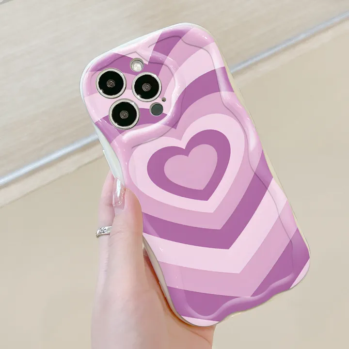 Jizetin%20for%20Infinix%20Hot%209%20/%20X655C%20Back%20Cover%20Colorful%20Love%20Cream%20Wavy%20Edge%20Soft%20Silicone%20Phone%20Case%20-%20Image%208