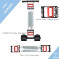 3 in 1 Tummy Trimmer Ab Exerciser with Chest Expander and Hand Grip Home Fitness Equipment Muscle Training - Jim Product. 
