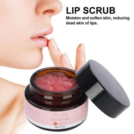 MELAO Lip Exfoliator Lip Scrub Nourishing Lipstick Remove Lip Cuticles -20 g