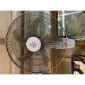 Media 18" Wall Fan- 5 Bladed, Color: Light Grey.