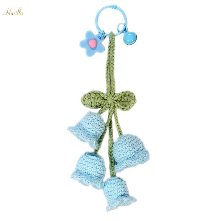Crochet%20Flower%20Keychain%20Birthday%20Gift%20Knitted%20Orchid%20Bell%20Flower%20Pendant%20-%20Image%205