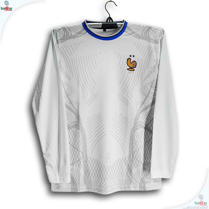 France Full Sleeve Football Jersey For Man - Long Sleeve Jersey - France Jersey 2026