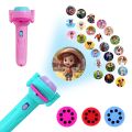 Mini Projector Torch Kids Flashlight Story Book Educational Light-Up Toys Sleep Light Preschool Fairy Tale Projection Lamp Gift By Dhaka Shopping Zone - বাচ্চাদের খেলনা.