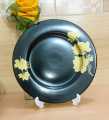 Exclusive Black beauty dinner plate  and half plate. 