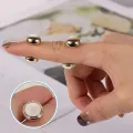 Hijab Magnet  Set (2pcs) | No-Pin Scarf Clip | Strong Round Magnetic Holder. 