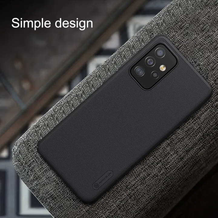 High-Performance%20-%20Nillkin%20(%20Galaxy%20A52%204G/5G,%20A52S%20)%20Frosted%20Shield%20Case%20Matte%20Black%20Hard%20Cover%20for%20Samsung%20Galaxy%20A52%20Back%20Case%20-%20Black%20-%20Image%206