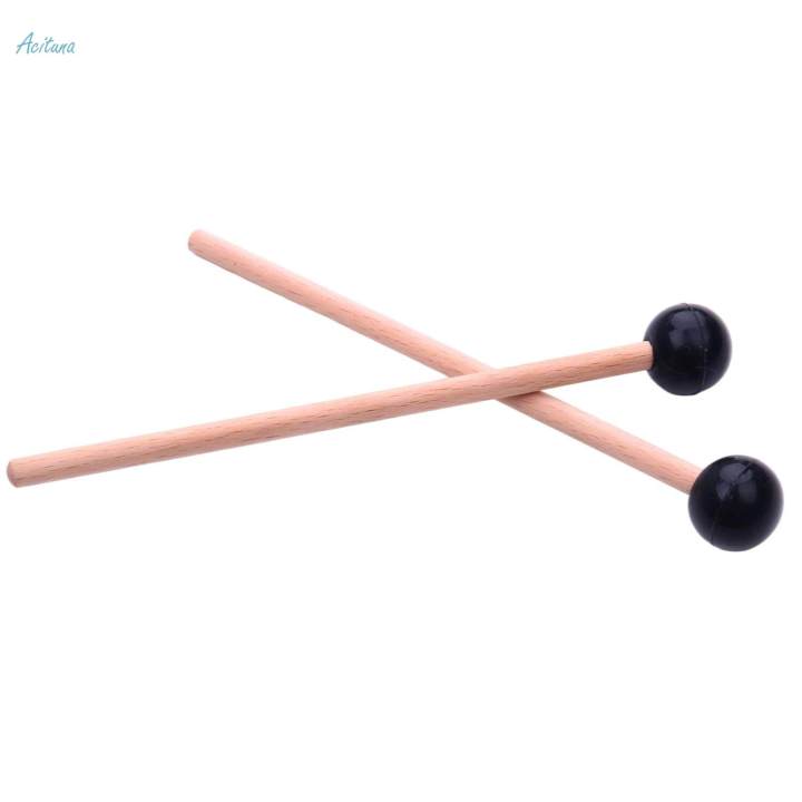 2X%202/Set%20Wooden%20Drumstick%20Rubber%20Xylophone%20Marimba%20Mallets%20Glockenspiel%20Sticks%20-%20Image%202