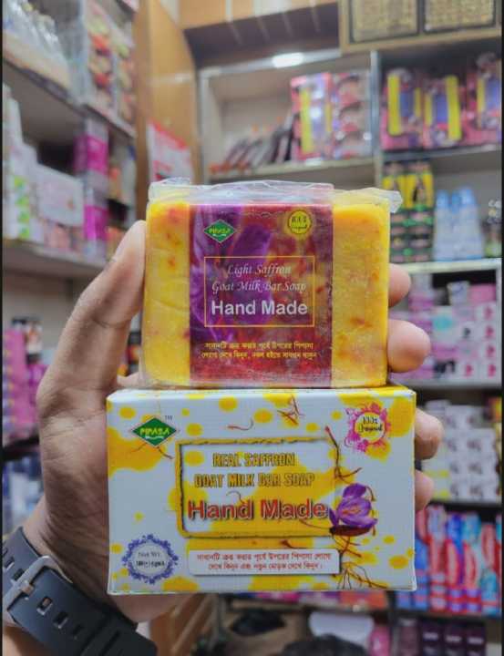 pipasa%20real%20saffron%20handmade%20goat%20milk%20soap%2090gm%20-%20Image%202