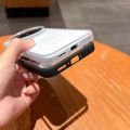 Transparent Full Frame Phone Case For OPPO Find X8 Pro Ultra VIVO X200 X300 Pro Mini Independent Button Lens Frame Bumper Cover.