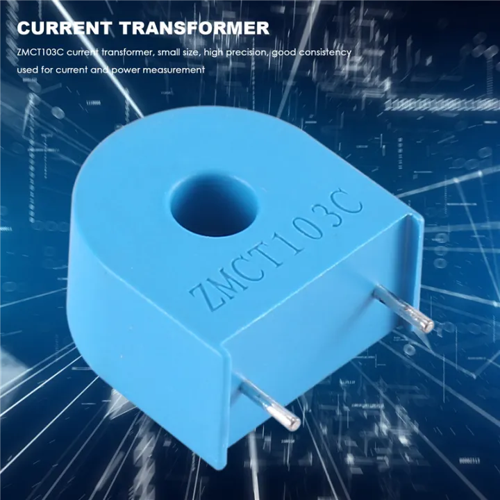 10PCS%20ZMCT103C%205A/5MA%20CT103%20Precision%20Miniature%20Current%20Transformer%20In-Line%202-Pin%20DIP-2%20-%20Image%202