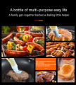 Oil Bottle with Brush Seasoning Seasoning Sauce Brush with Scale Oil Bottle BBQ Kitchenware Gadgets Grilling Frying Tools. 