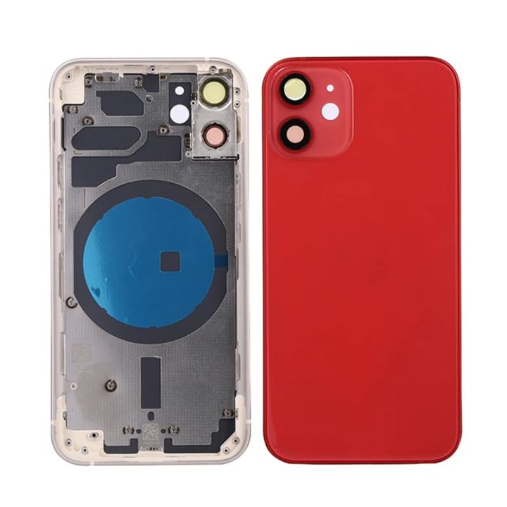 AAA%20New%20High%20Quality%20For%20Iphone%2012%20Pro%20Max%20/%2012%20Mini%20/%2012Pro%20Housing%20Cover%20Battery%20Door%20Rear%20Chassis%20Middl%20Frame%20with%20Back%20Glass%20-%20Image%204